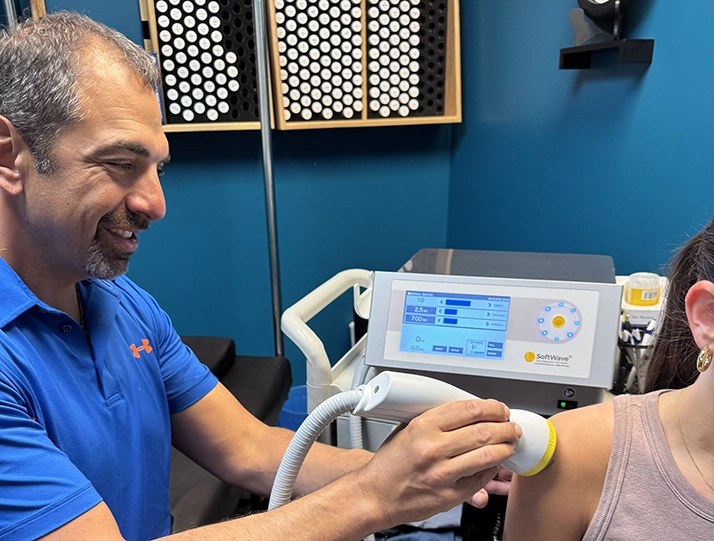 Chiropractor Wayland MI Ronald House SoftWave Therapy