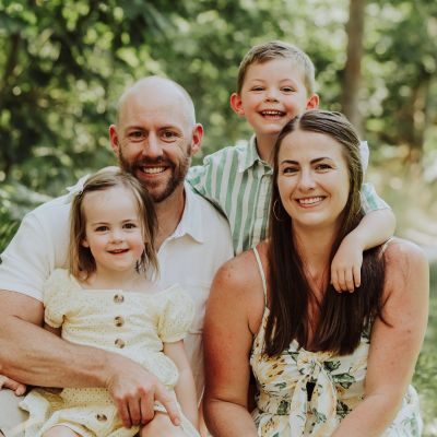 Chiropractor Wayland MI Matt Vanover With Family Matt Vanover, chiropractor at Full Potential Chiropractic, With Family